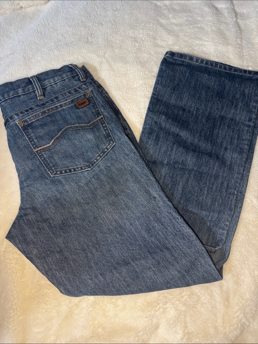 RedHead Men's Straight Jeans in Indigo Blue 34x32
